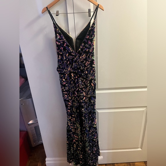 Elegant Sequin Prom Dress - Multicolor - Picture 2 of 9